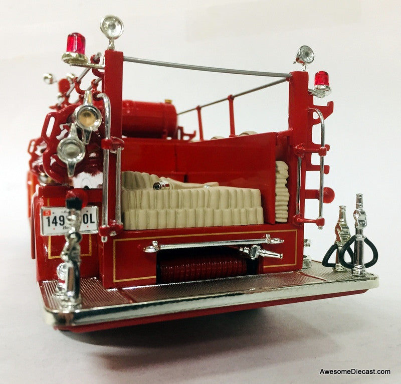 1935 Mack Type 75BX Fire Truck: Hanover Fire Department 1:24 Diecast Model Fire Engine by Signature models
