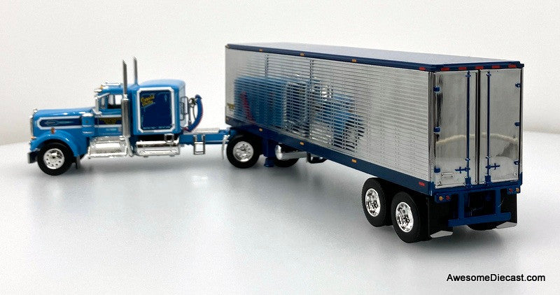 Kenworth W900A 60" Sleeper Tractor w/40' Refrigerated Trailer: Western Distributing "Crippled Cowboy" 1:64 Diecast Model Truck DCP by FG