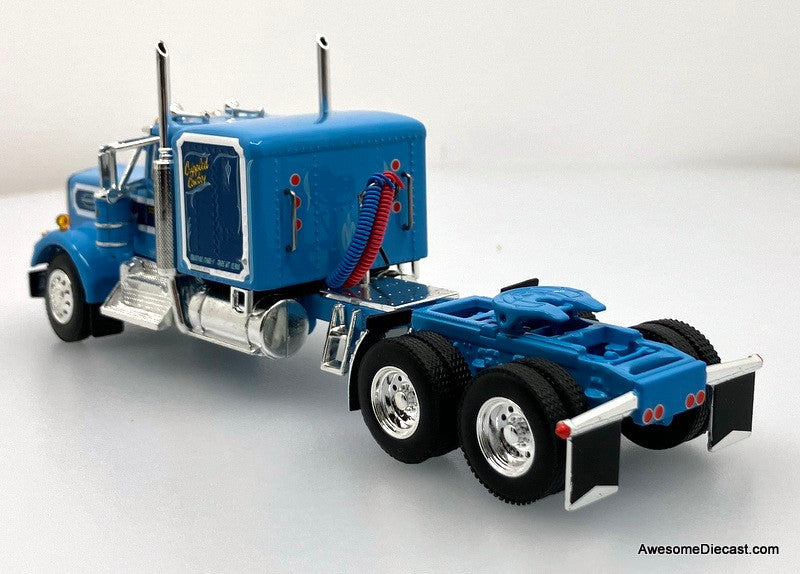 Kenworth W900A 60" Sleeper Tractor w/40' Refrigerated Trailer: Western Distributing "Crippled Cowboy" 1:64 Diecast Model Truck DCP by FG