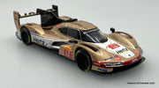 Porsche 963 #12, Gold 1:43 Diecast Model Car by Burago