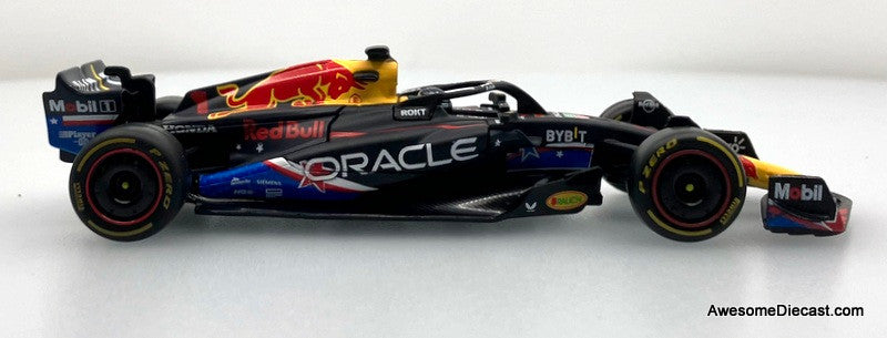 Oracle Red Bull Racing RB19 Formula One Race Car #1 Max Verstappen 1:43 Diecast Model Car by Burago