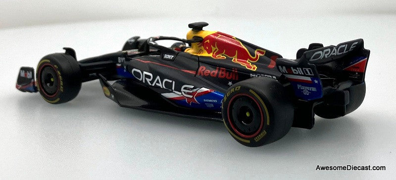 Oracle Red Bull Racing RB19 Formula One Race Car #1 Max Verstappen 1:43 Diecast Model Car by Burago