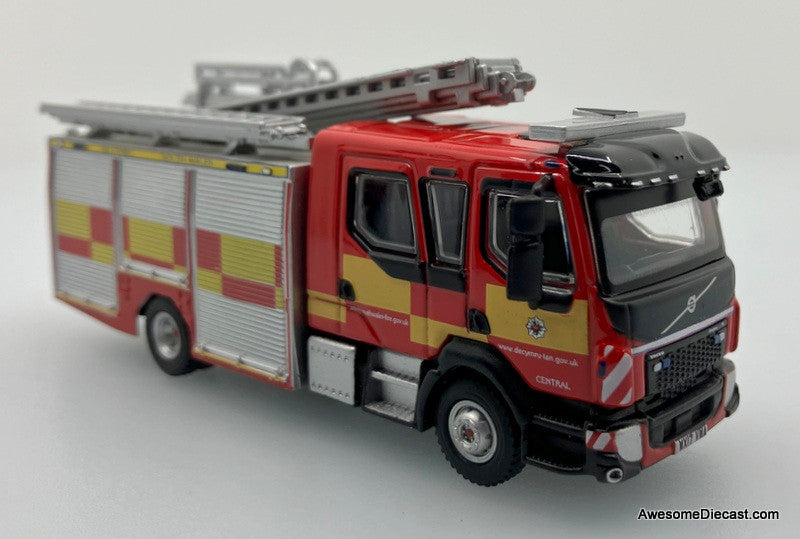 Oxford Diecast 1:76 2000 Volvo FL Emergency One Ladder Pump: South Wales Fire & Rescue