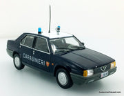Hatchette 1:43 1986 Alfa Romeo 90 Super: Milan Police Department, Italy