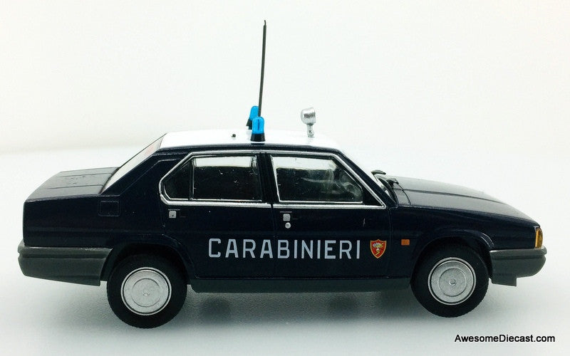 Hatchette 1:43 1986 Alfa Romeo 90 Super: Milan Police Department, Italy