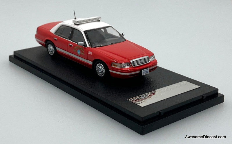 Ford Crown Victoria: City of Alexandria, VA  F.D. 1:64 Diecast Model Car by Rollin
