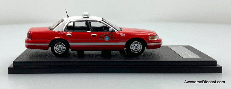 Ford Crown Victoria: City of Alexandria, VA  F.D. 1:64 Diecast Model Car by Rollin