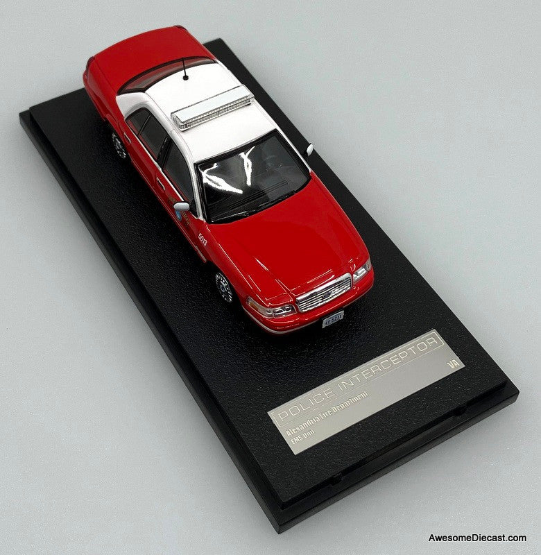 Ford Crown Victoria: City of Alexandria, VA  F.D. 1:64 Diecast Model Car by Rollin