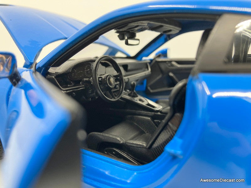 Porsche 911 GT3, Blue 1:18 Diecast Model Car by Maisto