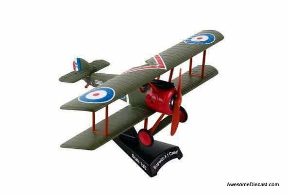 Postage Stamp 1:63 Sopwith F.I Camel Bi-Plane