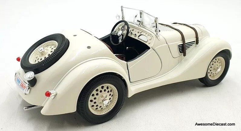 1940 BMW 328 Roadster - Cream 1:18 Diecast Car Model by Road Signature