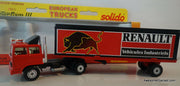 ONLY ONE! Solido 1:64 Saviem Fourgon Tractor Trailer: Renault Car Parts