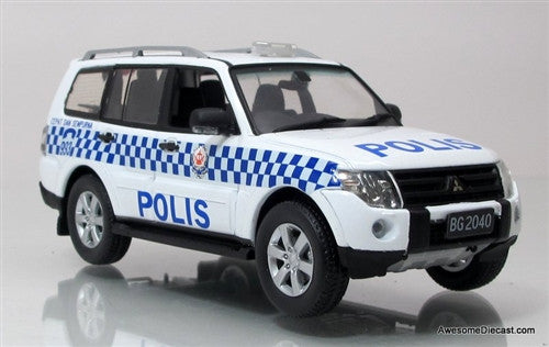 Vitesse 1:43 Mitsubishi Pajero SUV: Royal Brunei Police Service