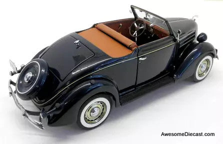 Danbury Mint 1:24 1936 Ford Deluxe Cabriolet, Dark Blue – Awesome