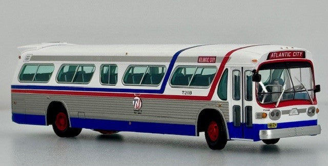 GM SDH-5307 New Look Suburban Bus 1:87 Deluxe Version by Rapido: Transport of New Jersey /  Bicentennial Scheme