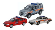 Oxford Diecast 1:76 3 Vehicle Metropolitan Police Set