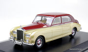 1964 Rolls Royce Phantom V James  Young, Burgundy/Silversand 1:43 Model Diecast Model by Oxford Diecast