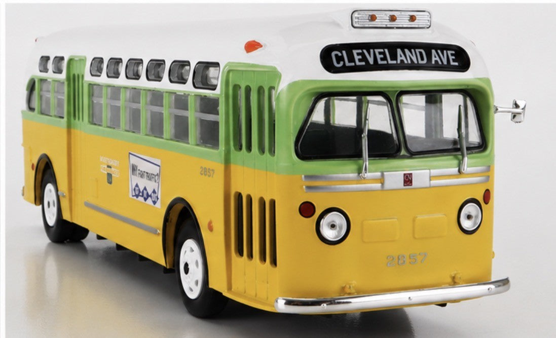 Iconic Replicas 1:43 TDH-3610 GM Transit Bus: Rosa Parks