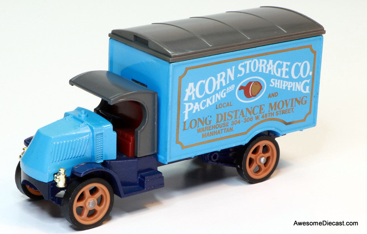 1920 Mack AC Acorn Storage Co., Blue 1:43 Diecast Model Truck by Matchbox