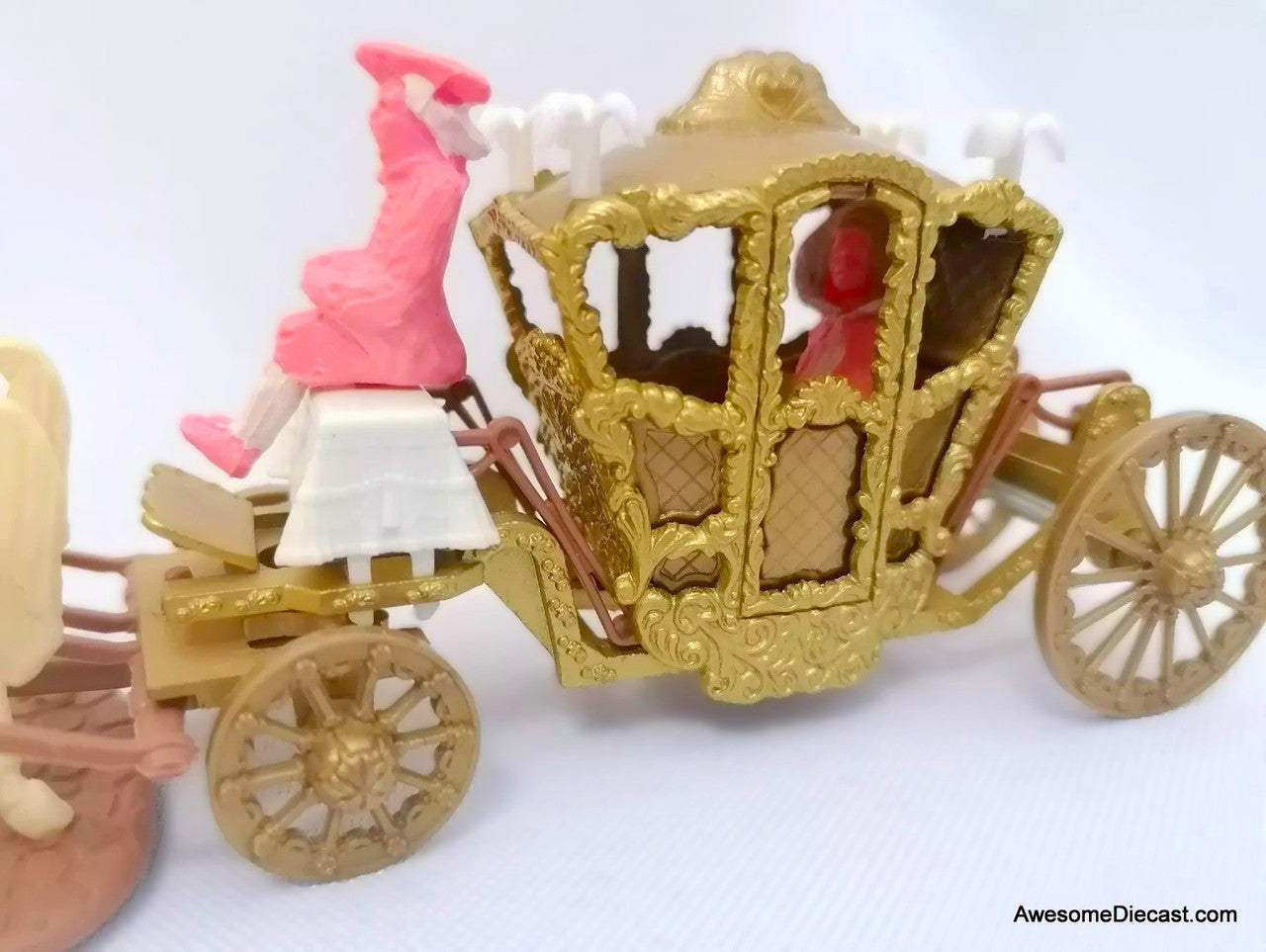 1976 Cinderella's Coach - The Slipper and the Rose 1:43 Diecast Model by Dinky Toys