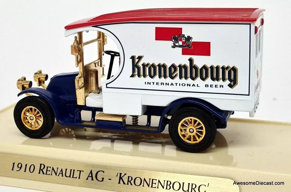 1910 Renault AG Kronenbourg, Diecast Model Car by Matchbox