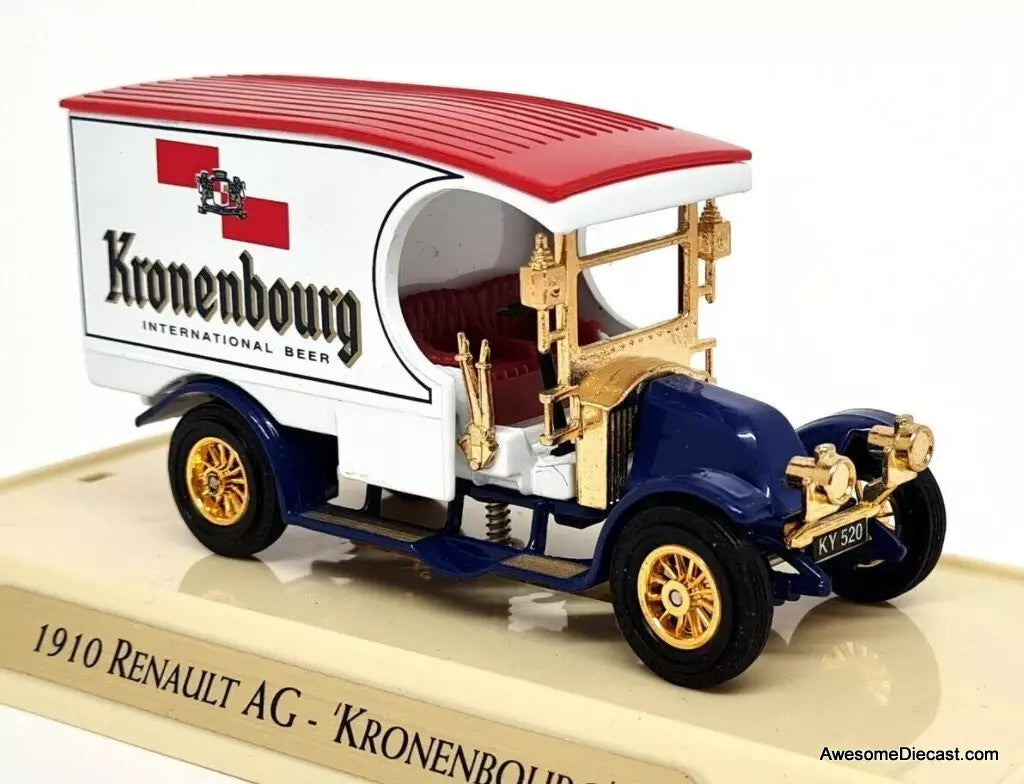 1910 Renault AG Kronenbourg, Diecast Model Car by Matchbox