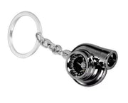 Turbocharger Keychain – Auto Turbo Disc Brake & Shock Absorber Key Ring for Car Lovers