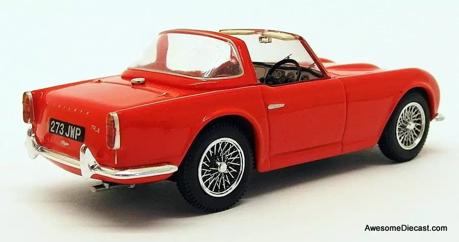 Triumph TR4 Signal Red, 1:43 Diecast Model Car by Corgi