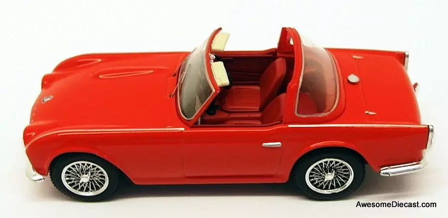 Triumph TR4 Signal Red, 1:43 Diecast Model Car by Corgi