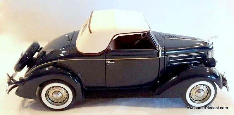 Danbury Mint 1:24 1936 Ford Deluxe Cabriolet, Dark Blue