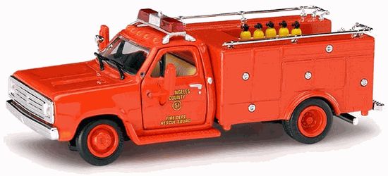 Dodge 300 L.A. County Rescue Squad 51 1:64 Diecast Model by Code 3