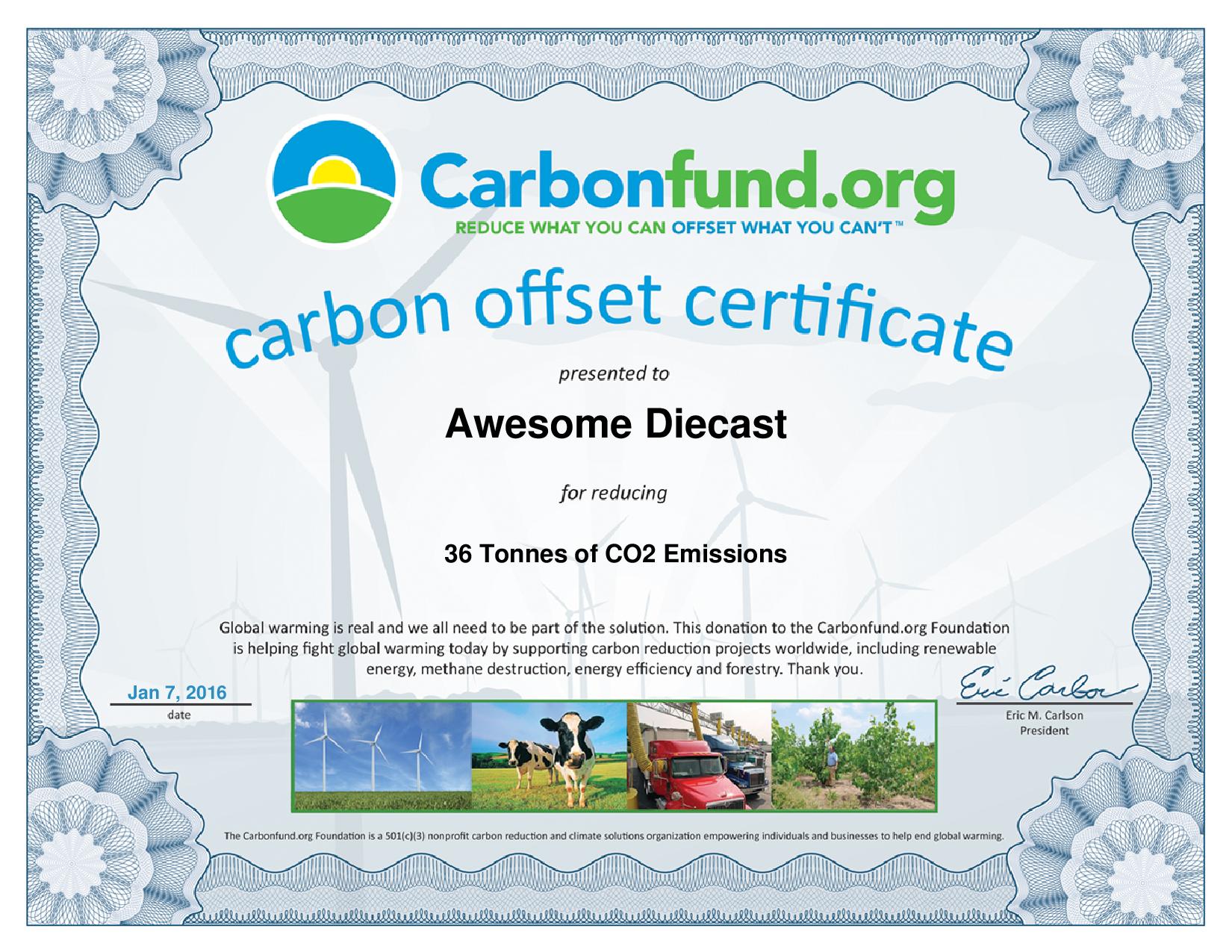 who issues carbon credits